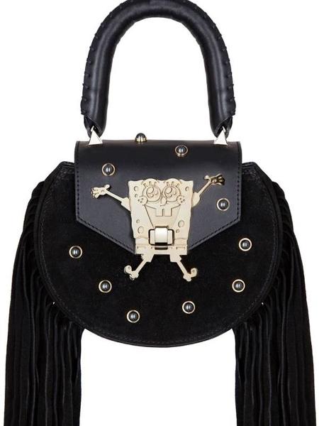 Bolsa da marca italiana Salar inspirada pelo Bob Esponja - Divulgação - Divulgação