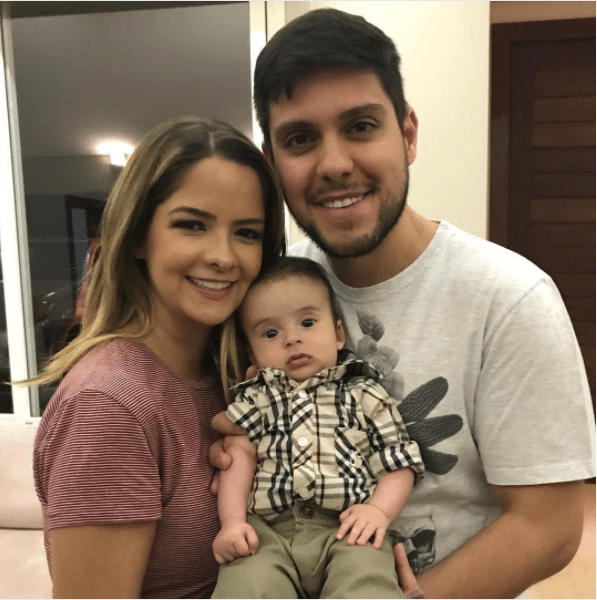 Maria Cecilia e Rodolfo com Pedro, filho deles - Reprodução/Instagram/mariaceciliaerodolfo