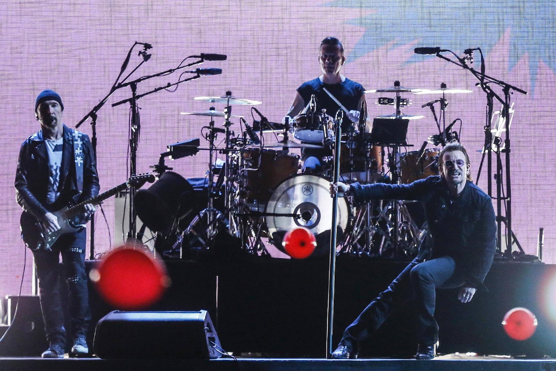 U2 abre turnê brasileira com show no estádio do Morumbi, em São Paulo - Lucas Lima/UOL