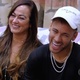 Neymar ao lado da mãe, Nadine Gonçalves, no quadro "Visitando o Passado", do "Caldeirão do Huck" - Reprodução/TV Globo
