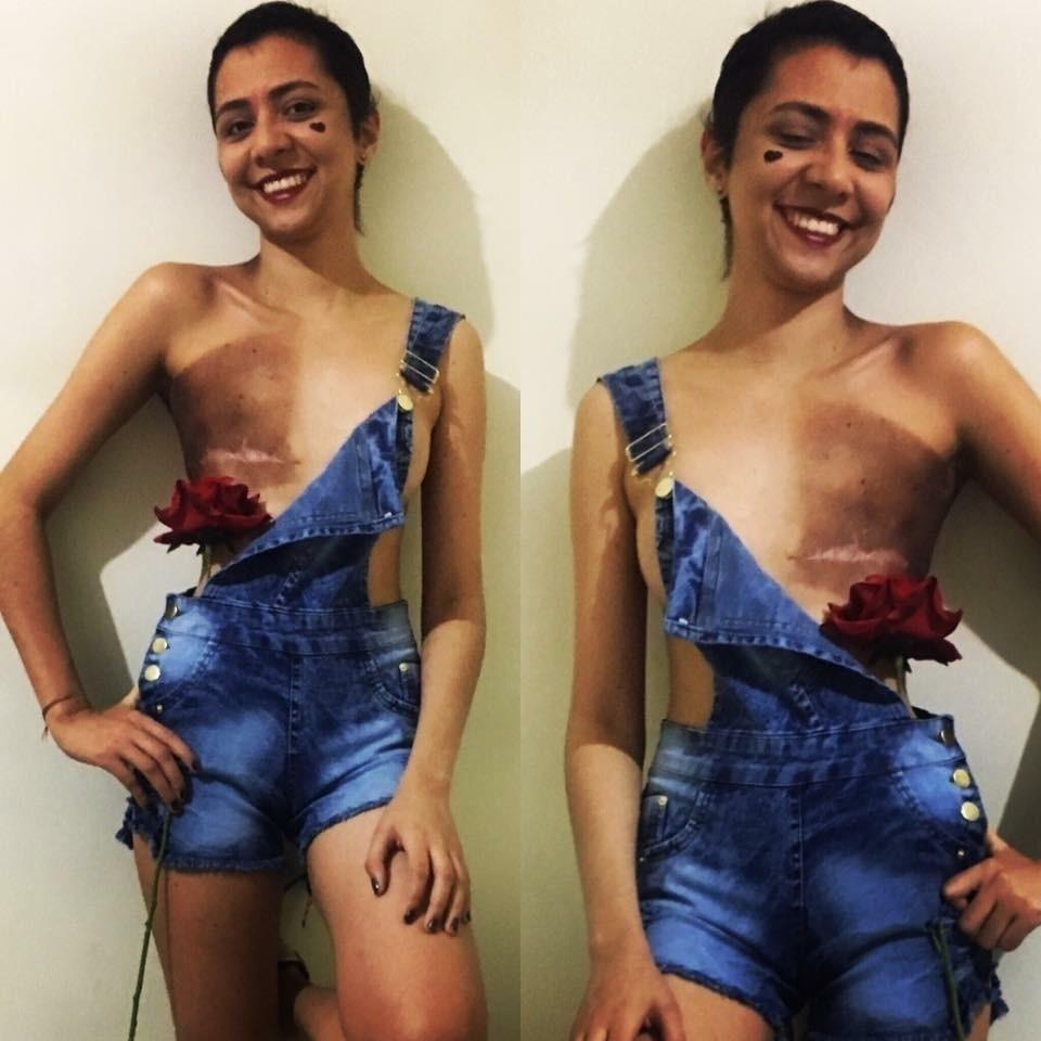 Esta foto de Cíntia teve mais de 50 mil e foi tirada pela mãe da advogada  - Thayse Gomes/Divulgação