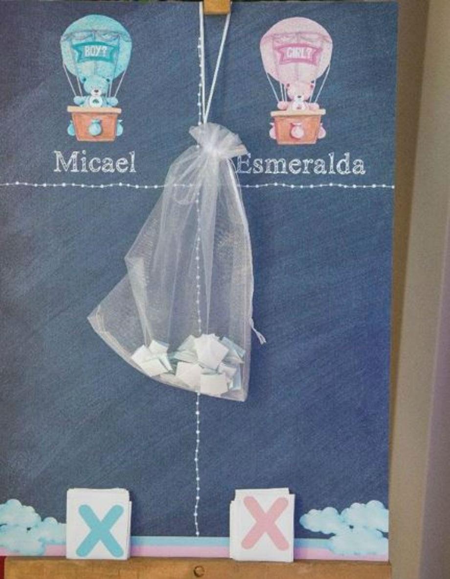 Chá revelação filha de Philippe Coutinho - Instagram/@lorenaduquefestas