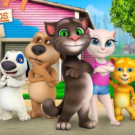 Talking Tom – Jogos do Gato Tom Que Fala 