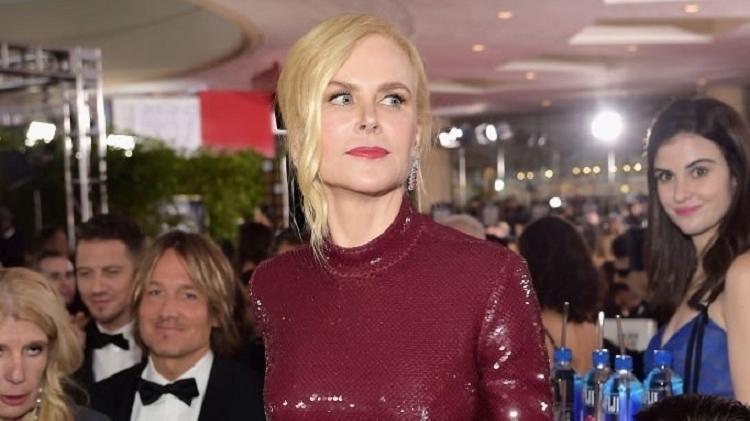 Nicole Kidman e a "moça da água" - Reprodução/Twitter - Reprodução/Twitter