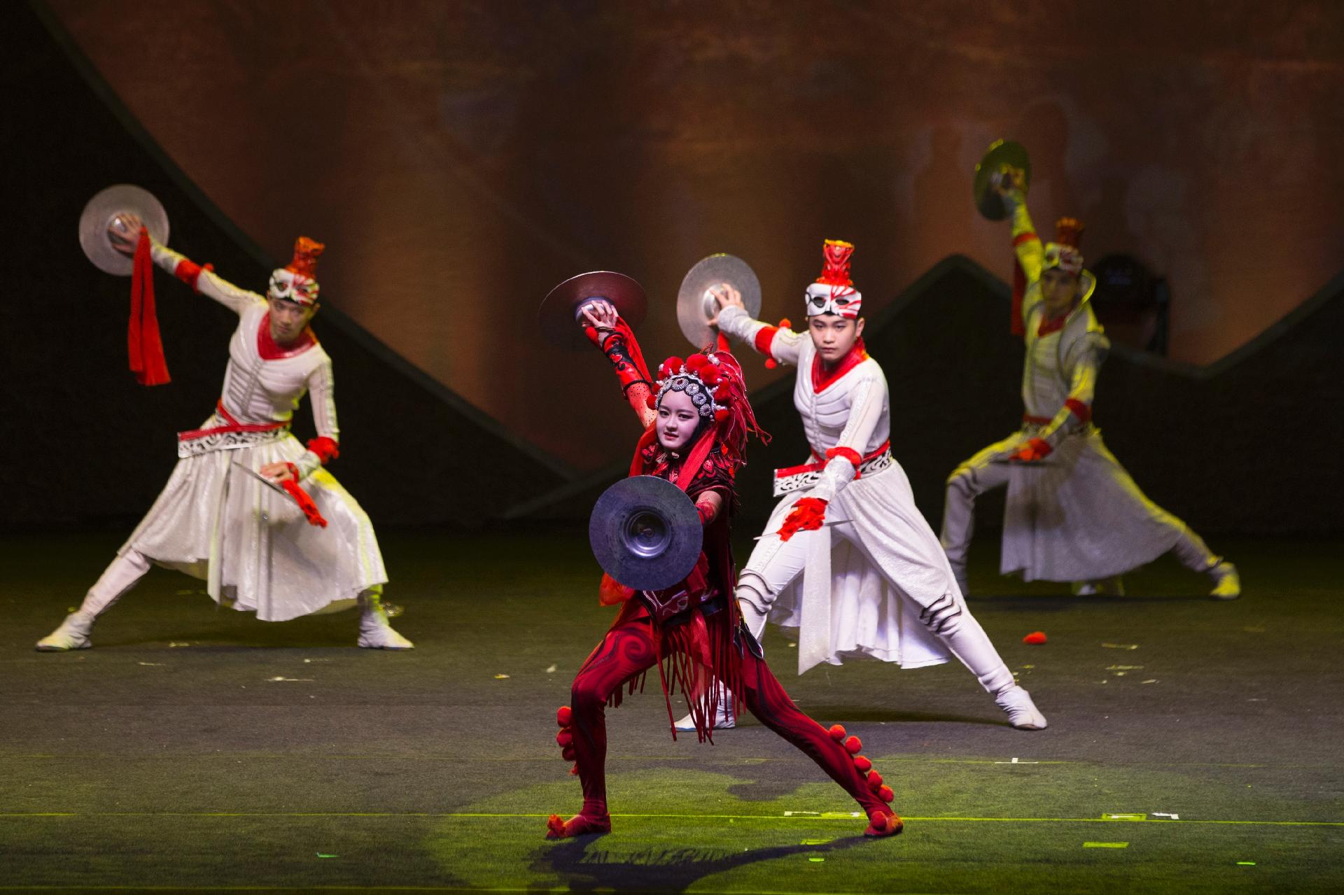 O espetáculo "China Esplêndida", do Circo da China, em cartaz no Credicard Hall - Gabriela Cais Burdmann/UOL