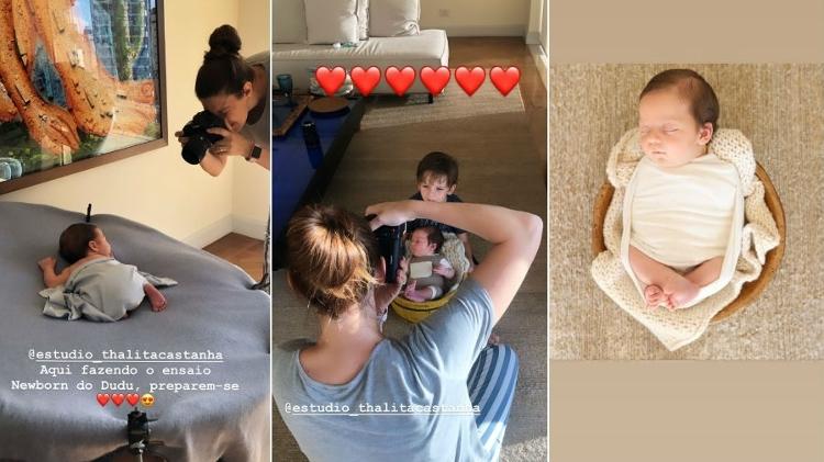 Ensaio do filho caçula de Luma Costa, Eduardo - Reprodução/Instagram - Reprodução/Instagram