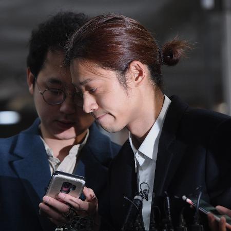 Astro do K-pop Jung Joon-young é preso em escândalo sexual -  JUNG Yeon-Je / AFP
