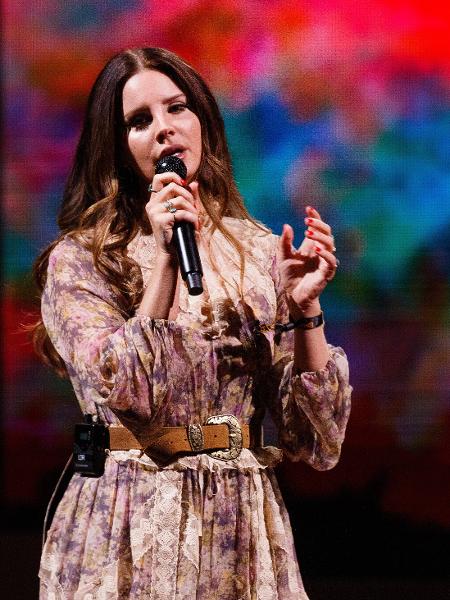 A cantora americana Lana Del Rey - Andrew Chin/Getty Images