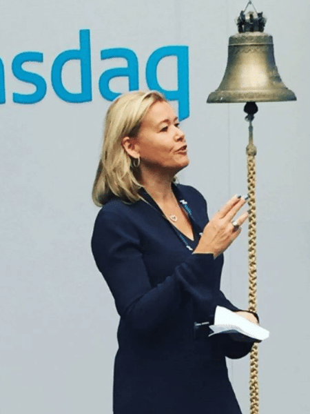 Berit Behring, do Danske Bank - Reprodução/Instagram/ Danske Bank