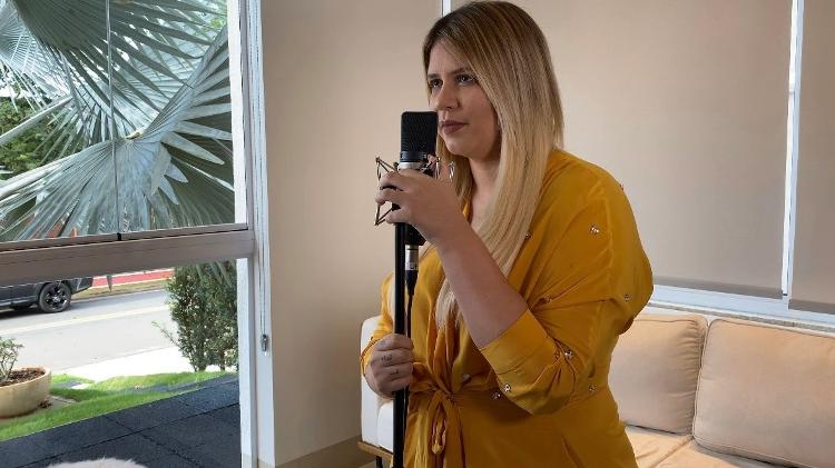 Marília Mendonça grava música nova em casa - Reprodução/Instagram - Reprodução/Instagram