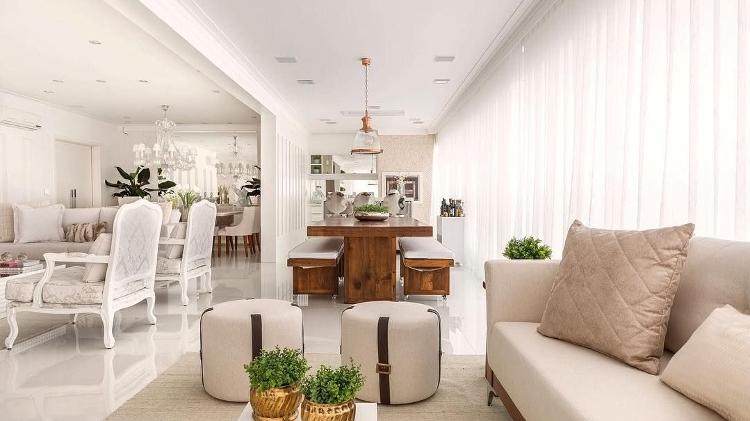 Fuja das cores mais escuras e pesadas e opte pelos tons mais claros - Reprodução/Pinterest - Reprodução/Pinterest