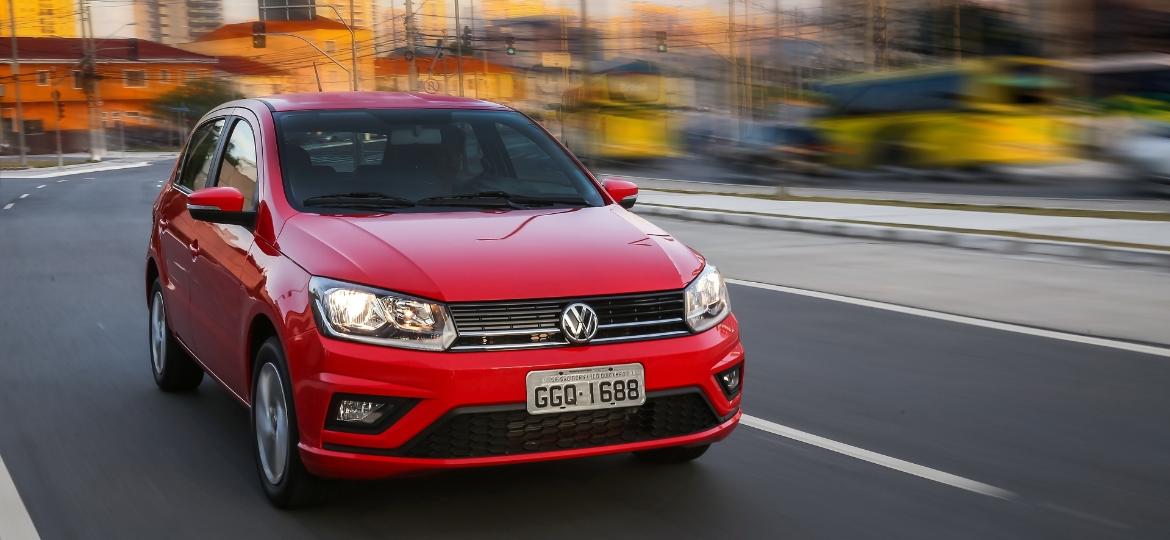 Desde a linha 2019, Volkswagen Gol (foto) e Voyage podem ser adquiridos com transmissão automática de seis velocidades e motor 1.6 16v aspirado - Divulgação