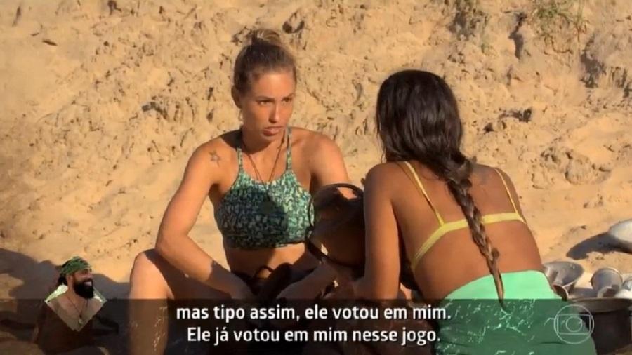 No Limite: Jéssica critica relação com Kaysar na tribo calango - Reprodução/Rede Globo