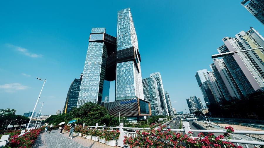 A Tencent, em Shenzhen, na China
