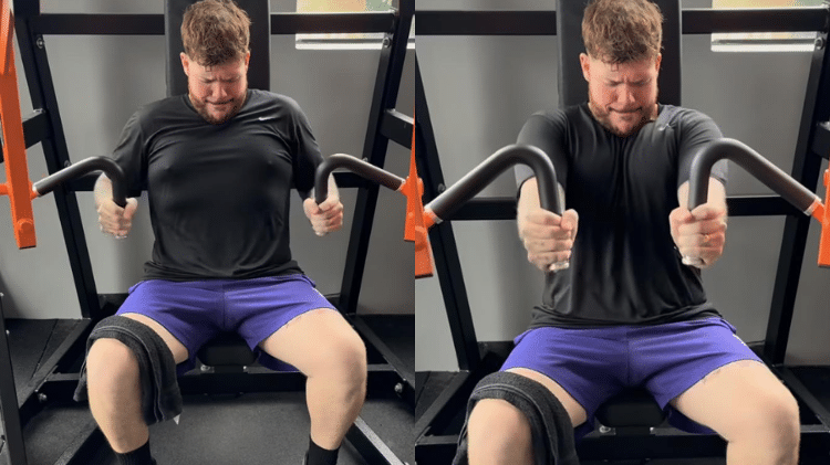 Ferrugem recorre aos exercícios para eliminar peso Ferrugem recorre aos exercícios para eliminar peso