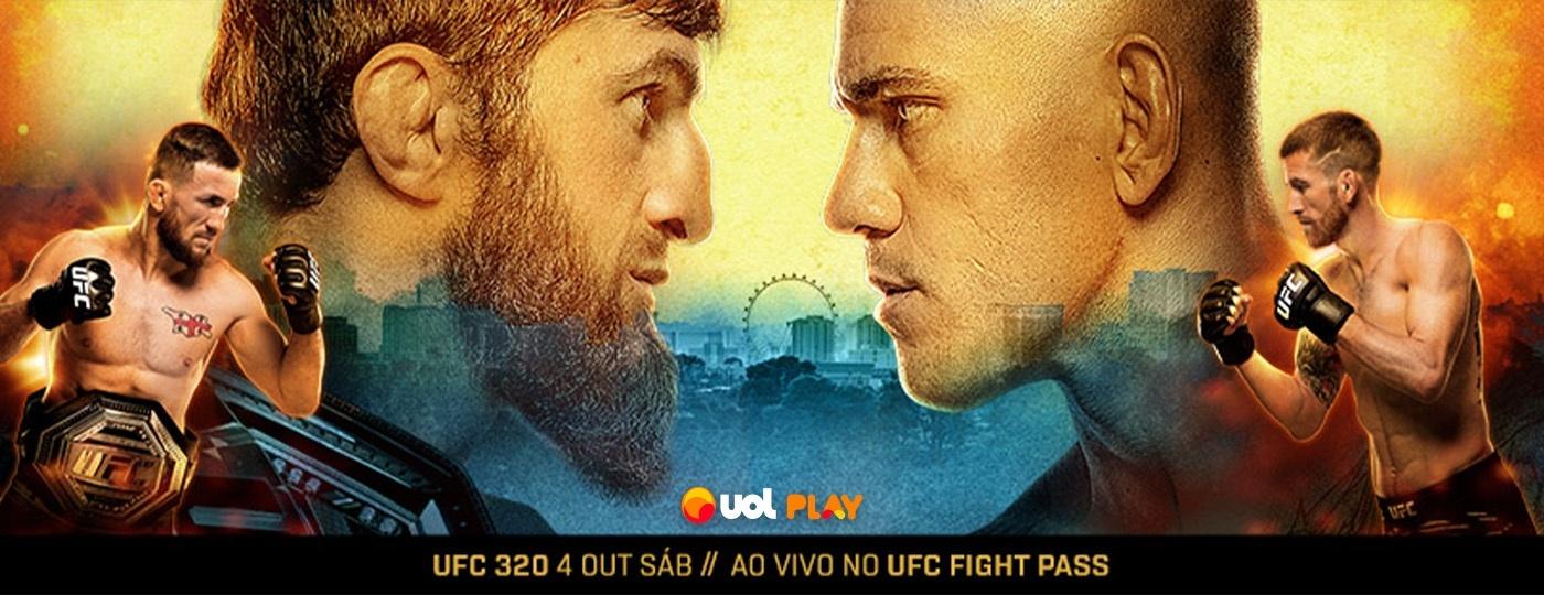 Onde assistir UFC 320: a revanche de Poatan vs Ankalaev