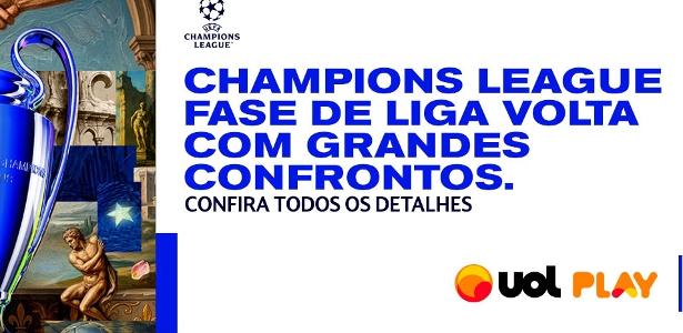 UOL Play - Gigantes europeus voltam a campo pela Champions na fase de liga