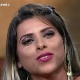 20.out.2015 - Roberto Justus corrige Ana Paula Minerato ao vivo: "É baixo calão. Eu não ia corrigir, mas na segunda vez, não consegui me segurar" - Reprodução/Record