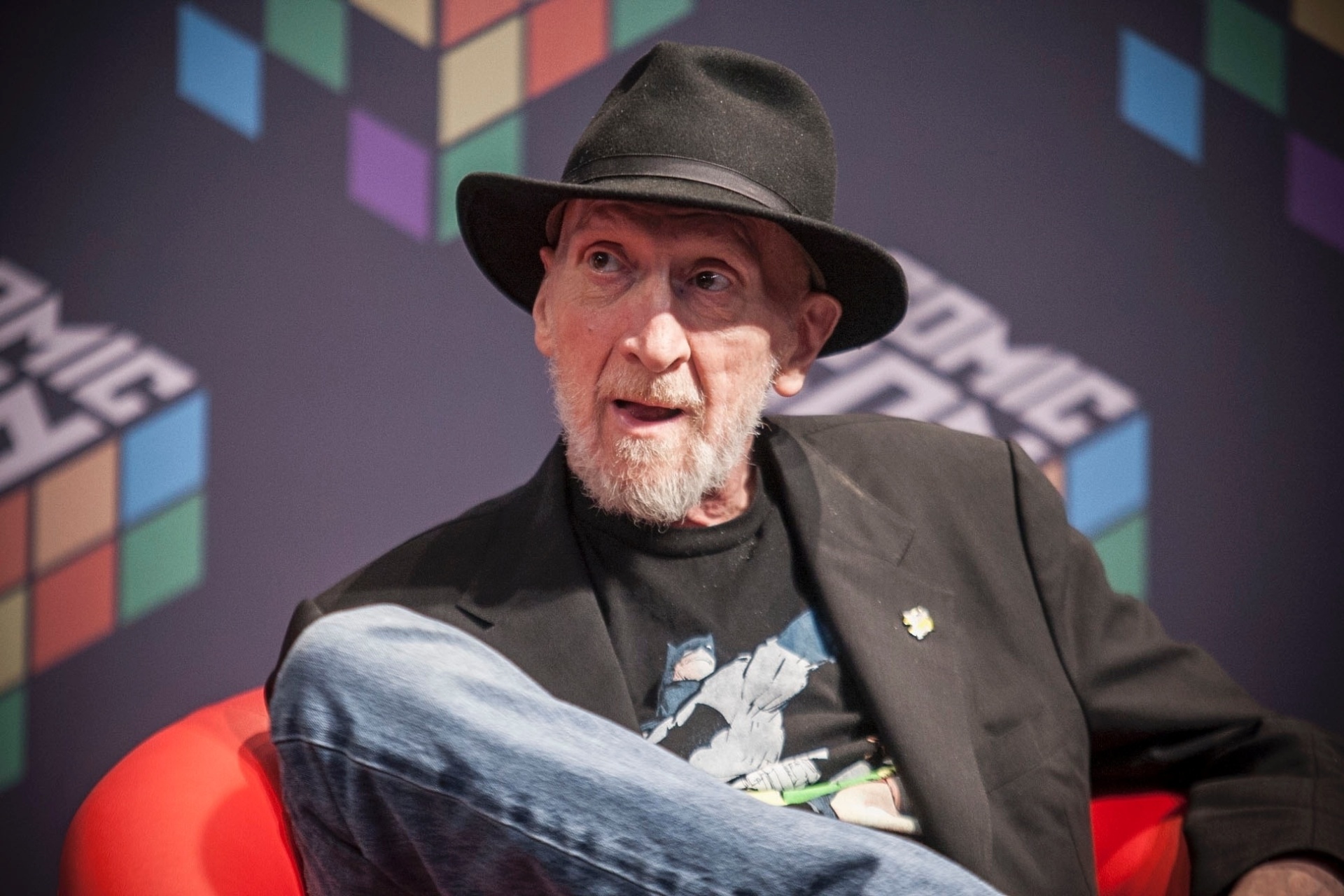 6.dez.2015 -  Frank Miller na Comic Con Experience 2015 - Lucas Lima/UOL