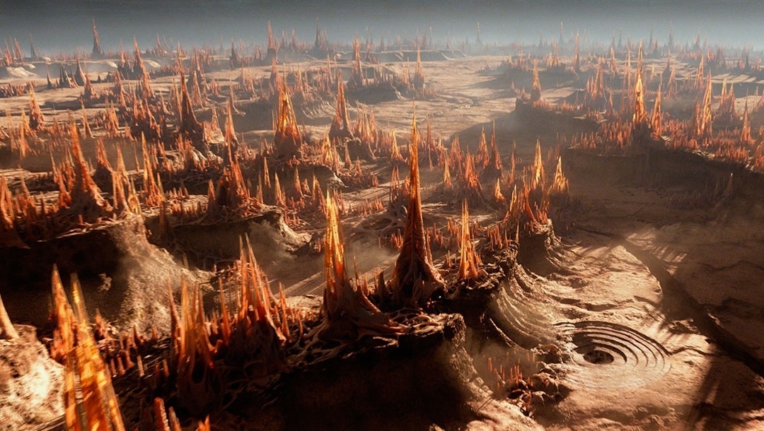 Cena do filme "Ender's Game - O Jogo do Exterminador" (2013) - Reprodução