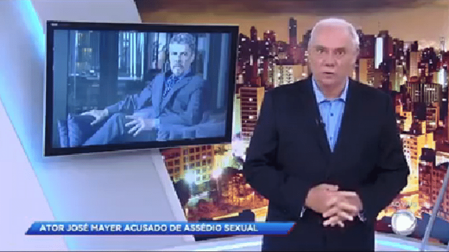 Marcelo Rezende critica José Mayer, alfineta Oscar Magrini e aconselha Globo - Reprodução/TV Record