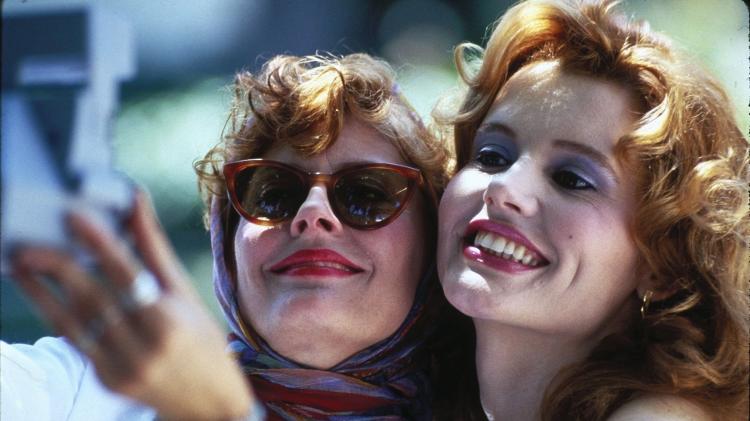 Cena do filme "Thelma & Louise" (1991), de Ridley Scott Cena do filme "Thelma & Louise" (1991), de Ridley Scott