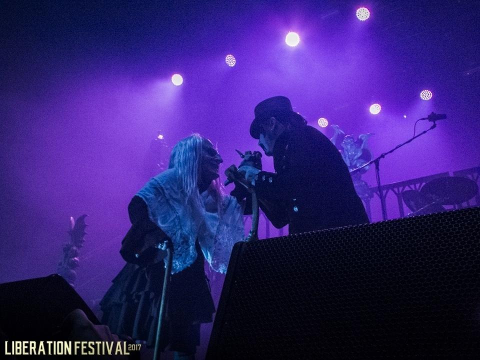 "Abigail" e "Come to the Sabbath" foram duas das músicas mais festejadas da apresentação do King Diamond no Liberation Festival - Divulgação
