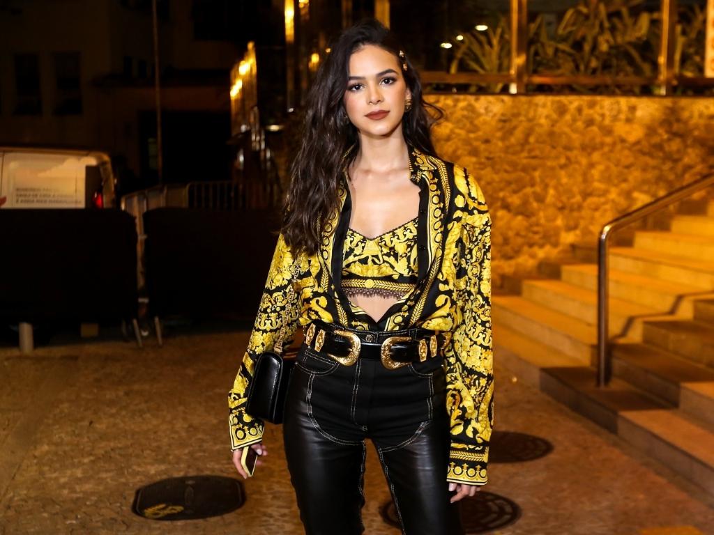 Bruna Marquezine chegou bem tarde na festa de Marina Ruy Barbosa e não levou presente - Roberto Filho/Brazil News