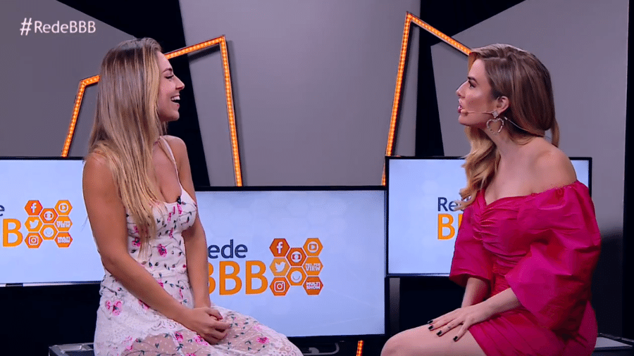 Paula é entrevistada pela Fernanda Keulla - Reprodução/GloboPlay