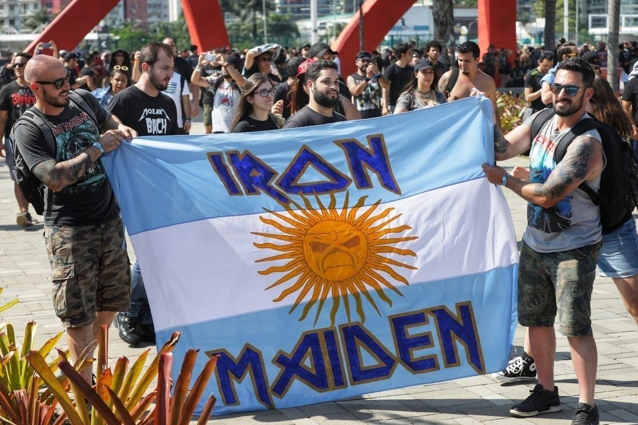 Fãs de metal marcam presença no quinto dia do Rock In Rio 2019 - LUCIOLA VILLELA/ UOL