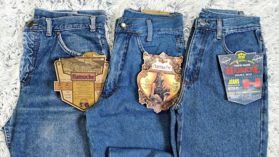 Moda de calças no estilo mom jeans fez com que estoques dos anos 90 da Hamuche aparecessem em brechós - Reprodução/Instagram