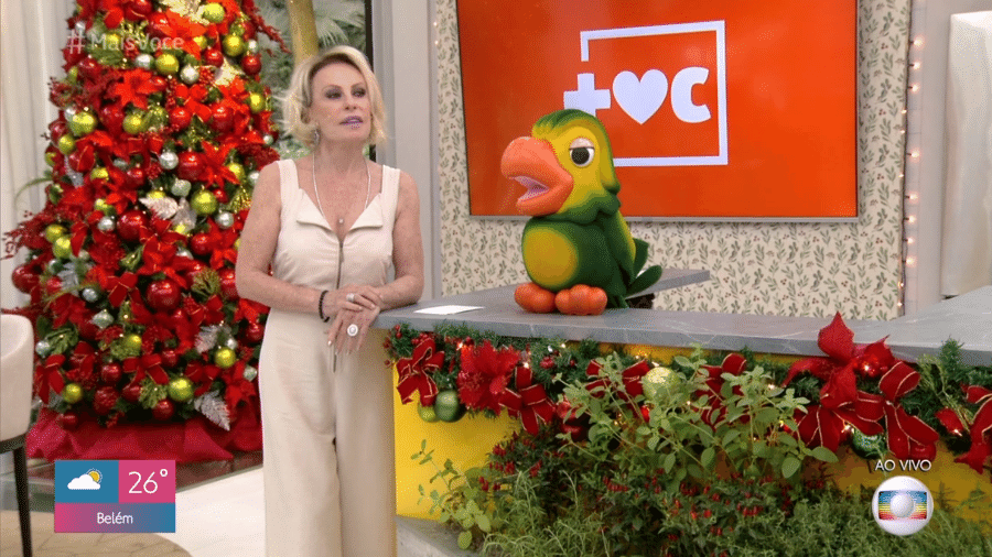 Ana Maria Braga e Louro José no Mais Você - Reprodução/Globoplay