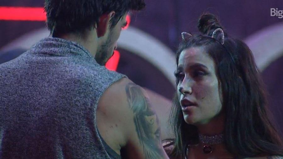 BBB 20: Bianca desabafa com Guilherme - Reprodução/Globo