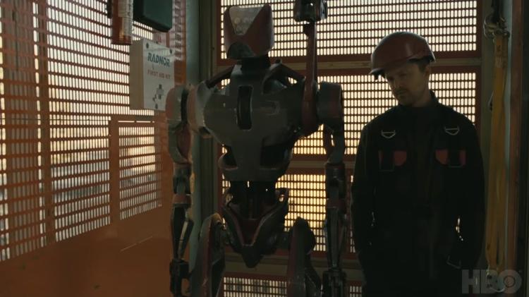 Aaron Paul em cena da terceira temporada de 'Westworld' - Reprodução/YouTube - Reprodução/YouTube