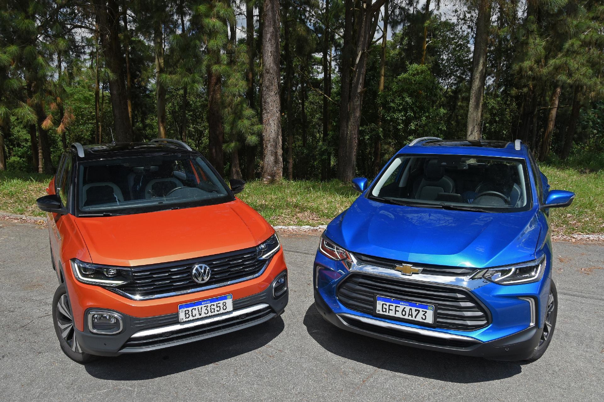 TCross x Tracker após provocações, qual é o melhor entre esses SUVs?