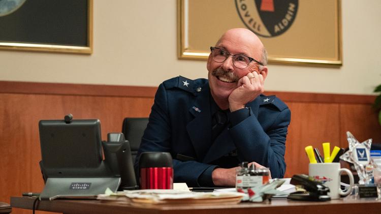 Don Lake em cena de 'Space Force', série da Netflix - Divulgação/Netflix - Divulgação/Netflix
