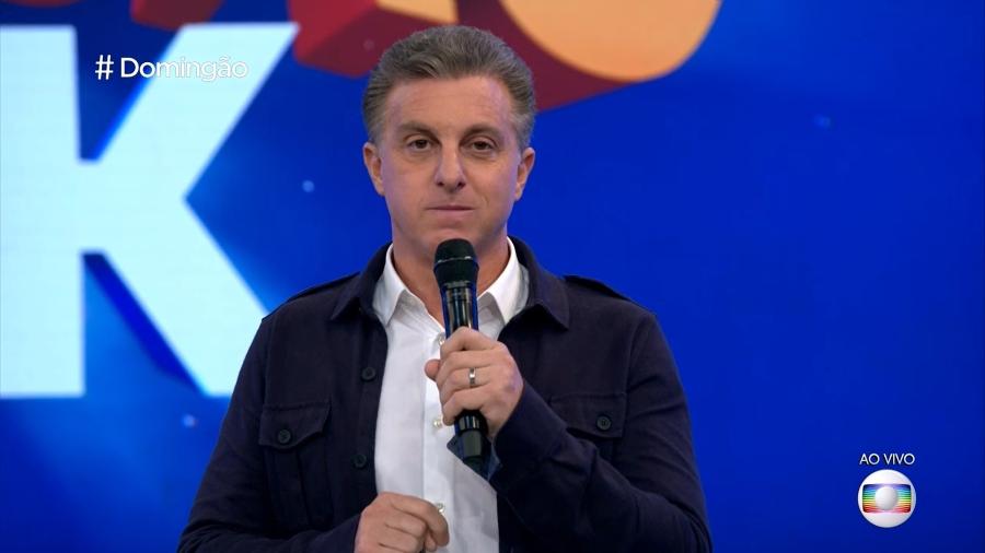 Luciano Huck estreou no "Domingão" - Reprodução/TV Globo