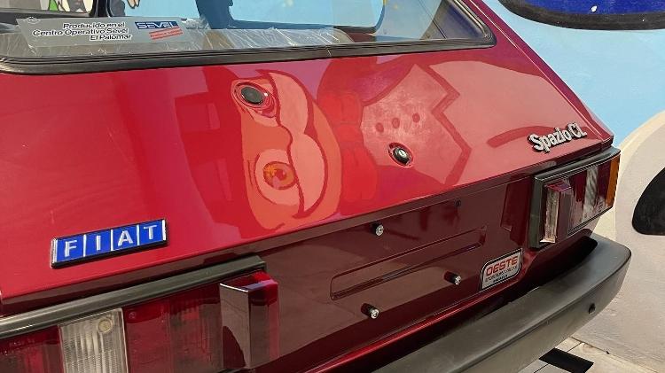 El propietario actual, que tiene la intención de mantener el auto, un Fiat 147 Spazio, muy limpio, dice traer una pintura completamente original - reproducción / instagram - clon / instagram
