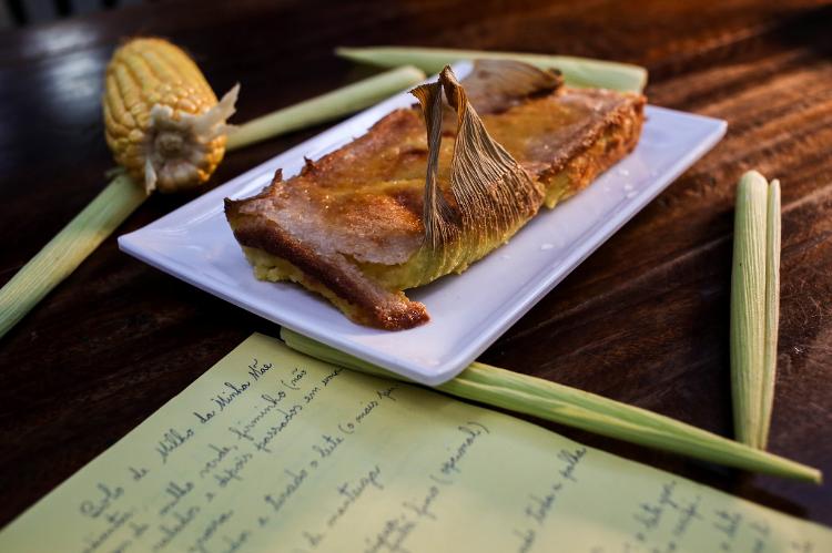 Receita de Família, bolo de milho, chef Yuri Machado - Ricardo Labastier/ysoke - Ricardo Labastier/UOL