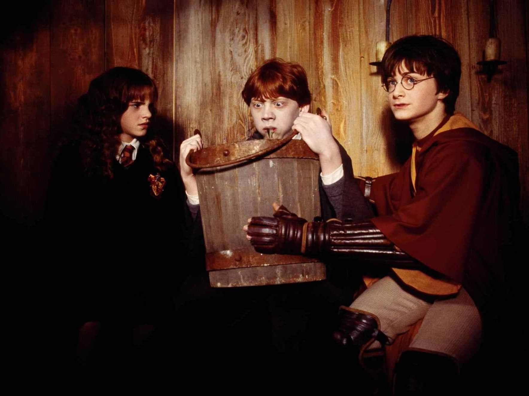 Piolho e cenário gigante: por dentro de Harry Potter e a Câmara Secreta