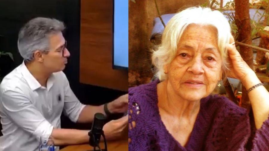 Romeu Zema pergunta se escritora Adélia Prado trabalha em rádio mineira - Reprodução