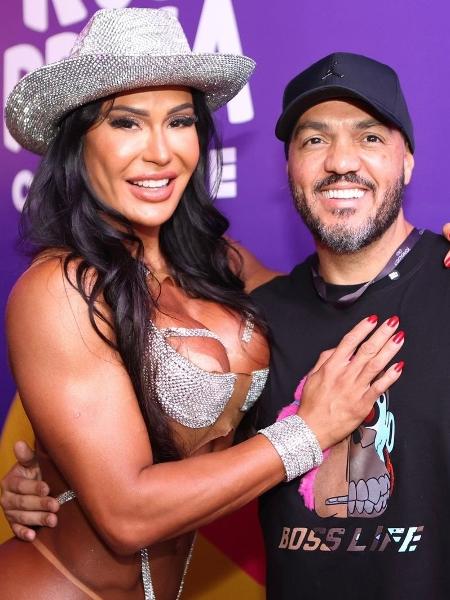 Gracyanne Barbosa e Belo foram casados por 15 anos Gracyanne Barbosa e Belo foram casados por 15 anos