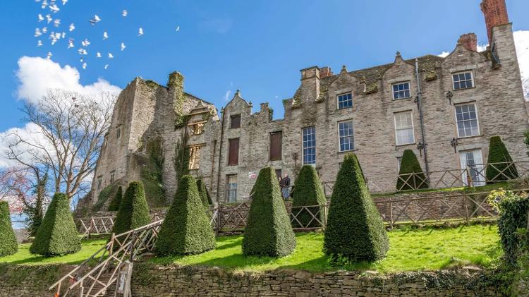 O Castelo de Hay foi aberto recentemente ao público, pela primeira vez nos seus 900 anos de história - Alex Ramsay/Alamy - Alex Ramsay/Alamy