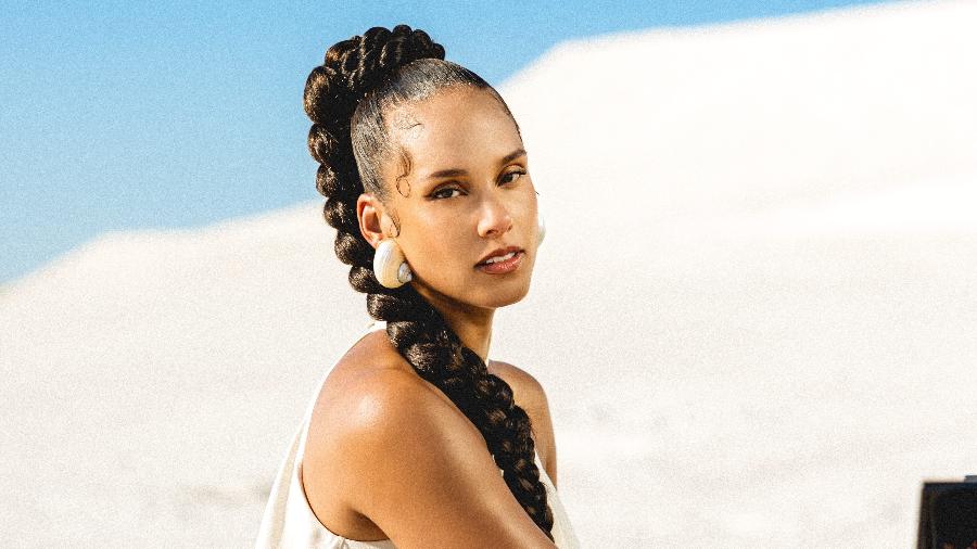 Alicia Keys se apresenta hoje no Rio de Janeiro e em São Paulo na sexta-feira (5) - Divulgação