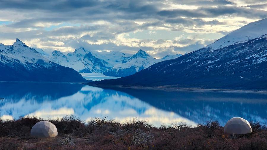 Domos com vista para o glaciar Perito Moreno, o novo glamping da Argentina 