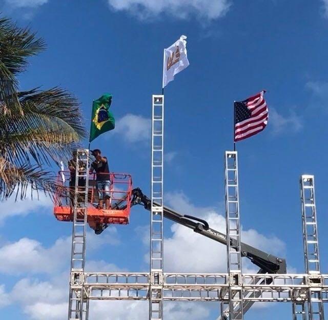 Eden Roc Resort, em Miami, é preparado para receber o show de Wesley Safadão - Ederson Lima