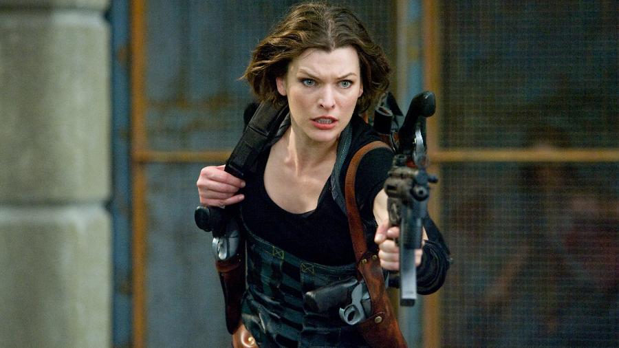 Milla Jovovich foi a responsável por dar vida à Alice, protagonista da série de filmes de "Resident Evil" - Reprodução
