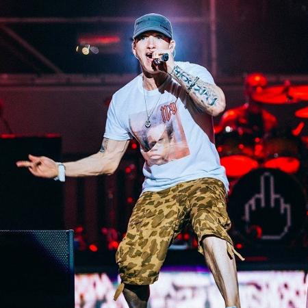 O rapper Eminem - Reprodução/Facebook