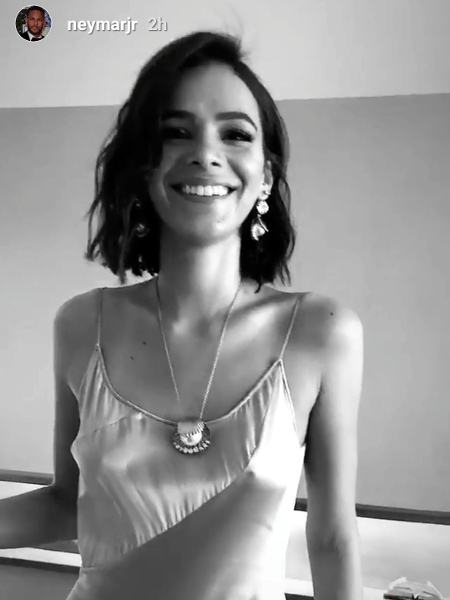 Neymar "entrega" novo visual de Bruna Marquezine - Reprodução/Instagram/neymarjr - Reprodução/Instagram/neymarjr