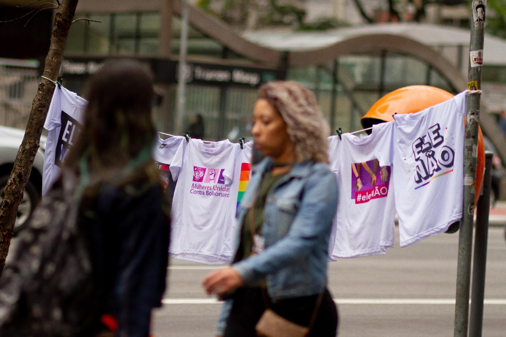 2º Ato Mulher contra o Fascismos - 06 de Outubro - KEVIN DAVID/A7 PRESS/ESTADÃO CONTEÚDO